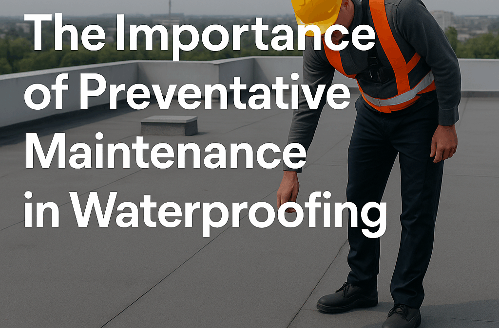 The Importance of Preventative Maintenance in Waterproofing